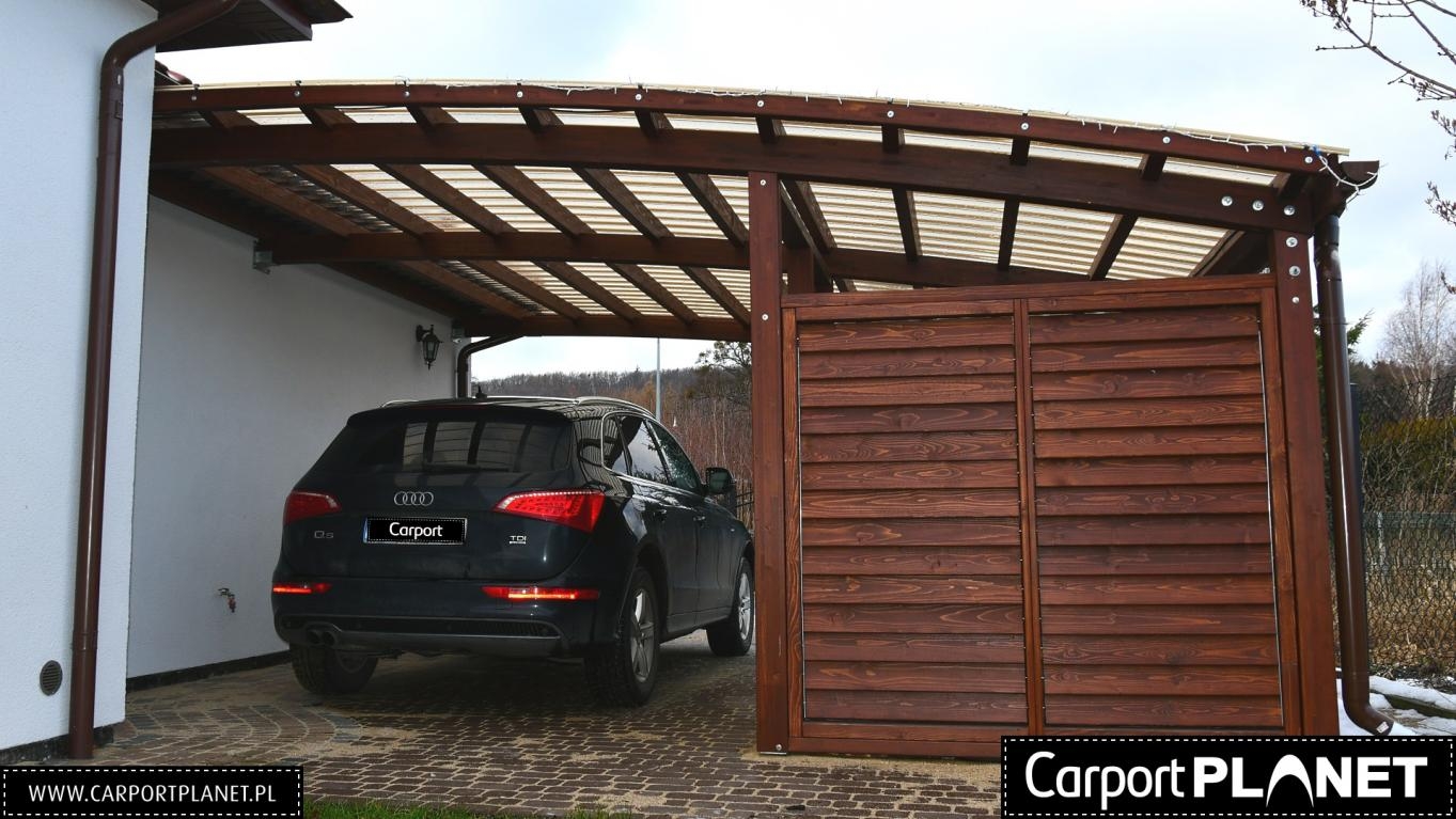 Wiata Gara Owa Zadaszenie Na Samoch D Carport Kreatywni I